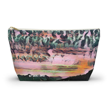 Accessory Pouch w T-bottom / Cloudy Clouds