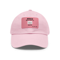 Dad Hat with Leather Patch