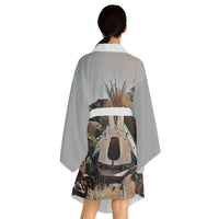 Long Sleeve Kimono Robe (AOP) / Great Spirit Abode