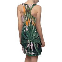 Women's Cut & Sew Racerback Dress (AOP) / Thirsty Succulents