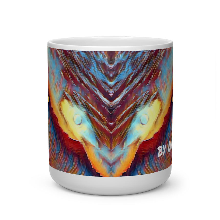 SUNSET BY THE SEA Heart Shape Mug