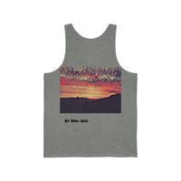 Unisex Jersey Tank / Cloudy Clouds