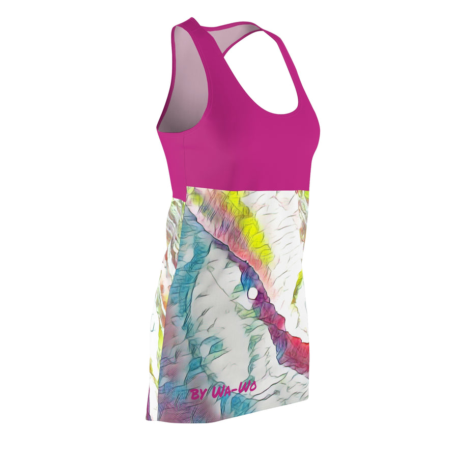 Women's Cut & Sew Racerback Dress (AOP) / Sunset by the Sea