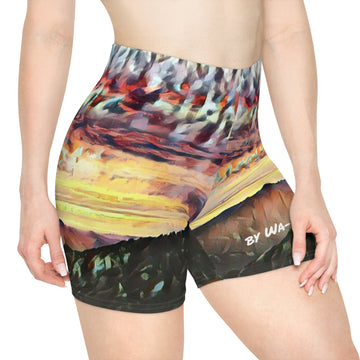 Women's Biker Shorts (AOP)