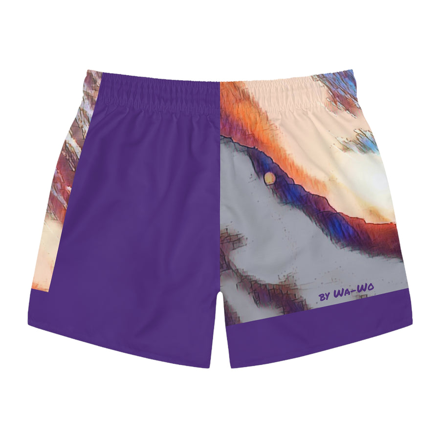 Swim Trunks (AOP) / Sunset by the Sea