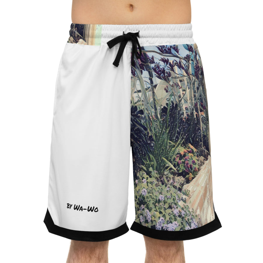 Basketball Rib Shorts (AOP)