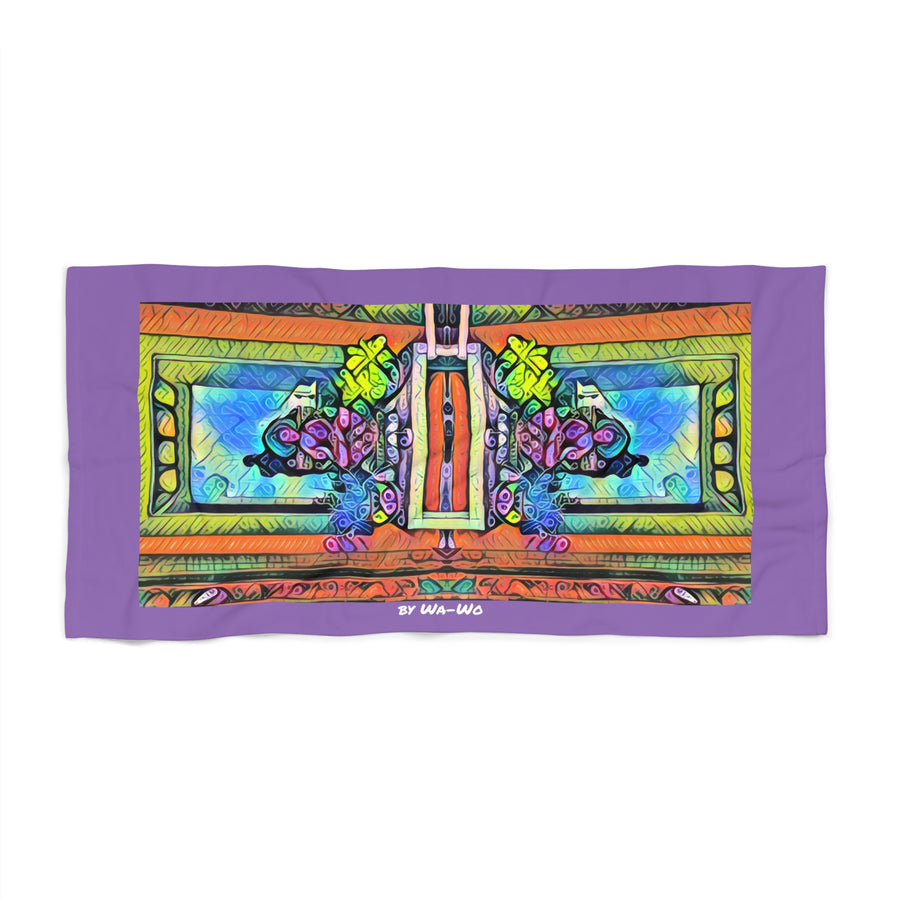 Beach Towels / A Buddha & A Mezuzah