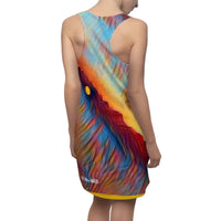 Women's Cut & Sew Racerback Dress (AOP) / Sunset by the Sea