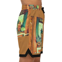 Basketball Rib Shorts (AOP)