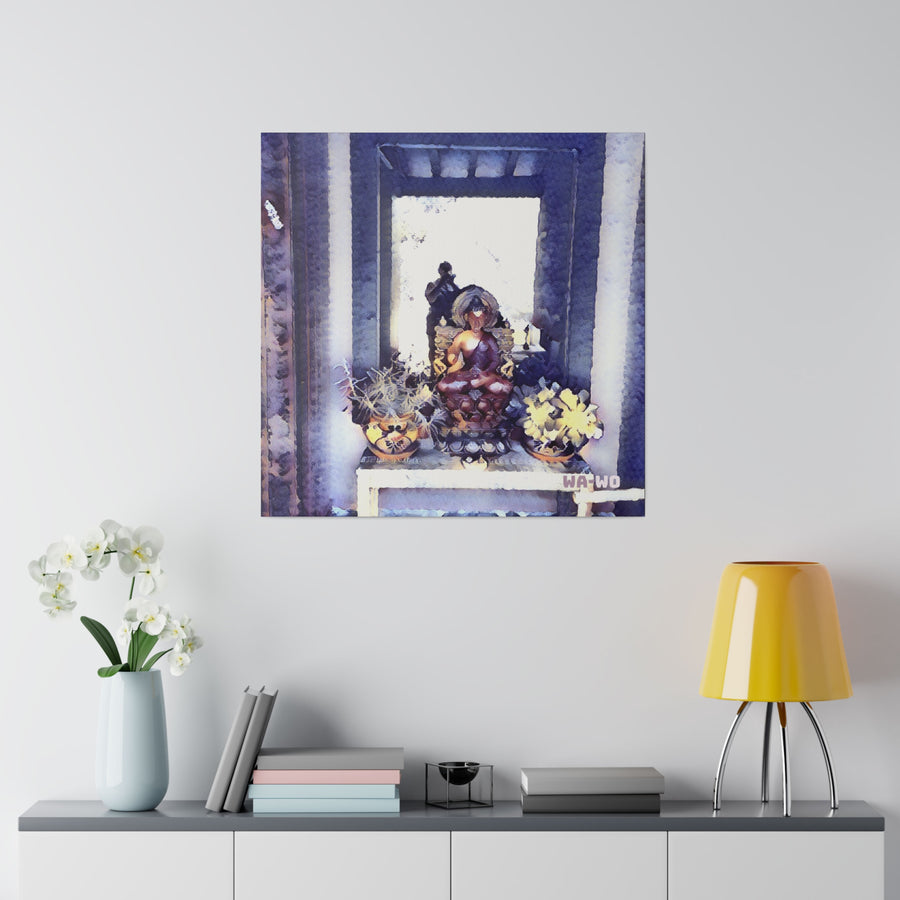 Canvas | Buddha & Mezuzah - 1