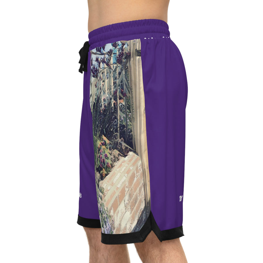 Basketball Rib Shorts (AOP)