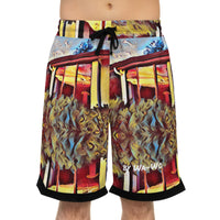 Basketball Rib Shorts (AOP)