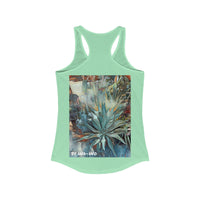 Women's Ideal Racerback Tank / Thirsty Succulents