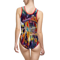 Women's Classic One-Piece Swimsuit (AOP) / Flying Gazebo