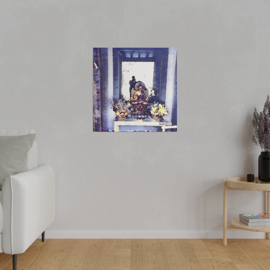 Canvas | Buddha & Mezuzah - 1