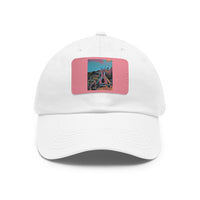 Dad Hat with Leather Patch (Rectangle)