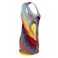 Women's Cut & Sew Racerback Dress (AOP) / Sunset by the Sea