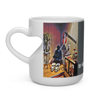 SACRED SPACE Heart Shape Mug