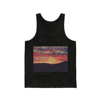 Unisex Jersey Tank / Cloudy Clouds