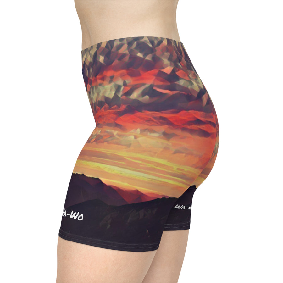 Women's Biker Shorts (AOP)