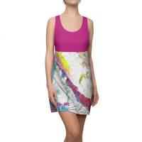 Women's Cut & Sew Racerback Dress (AOP) / Sunset by the Sea