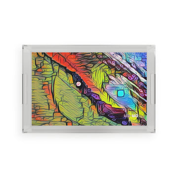 Acrylic Serving Tray | Sunset by the Sea