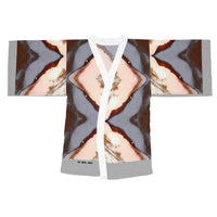 Long Sleeve Kimono Robe (AOP) / Sunset by the Sea