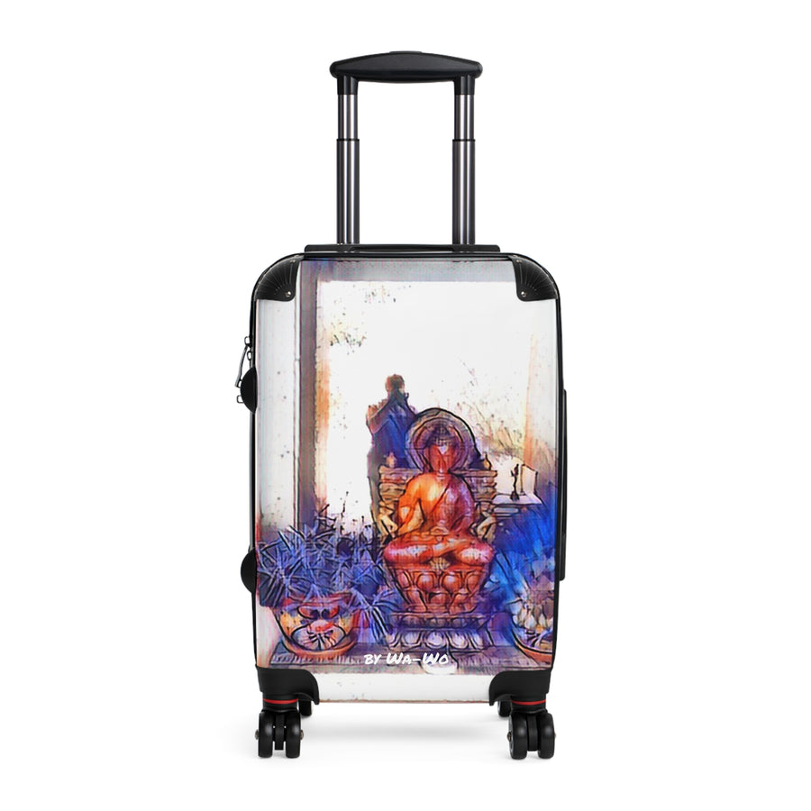 Suitcase /Buddha & Mezuzah