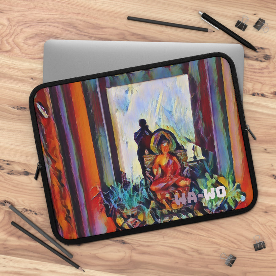 Laptop Sleeve | Buddha & Mezuzah - 2