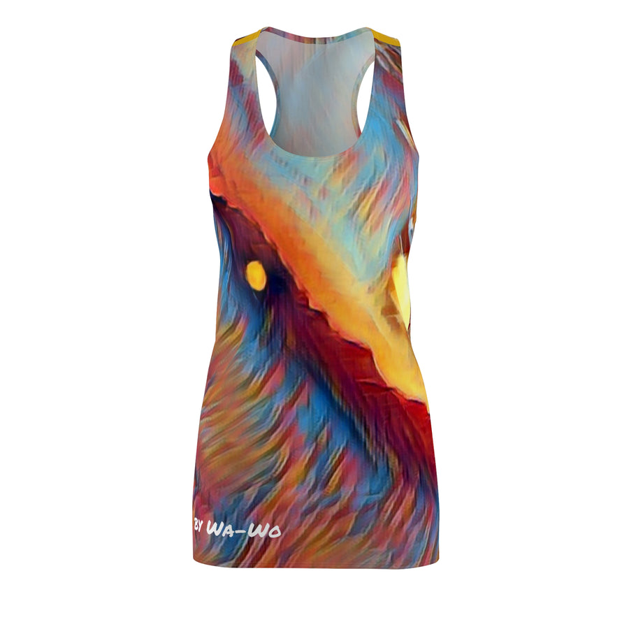 Women's Cut & Sew Racerback Dress (AOP) / Sunset by the Sea