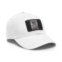 Dad Hat with Leather Patch (Rectangle)