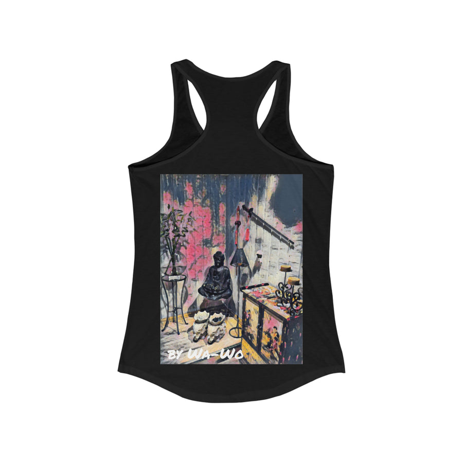 Women's Ideal Racerback Tank / Sacred Space