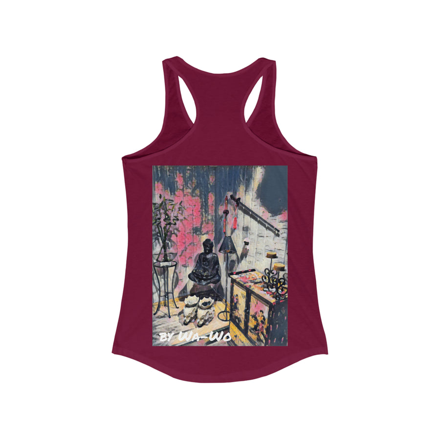 Women's Ideal Racerback Tank / Sacred Space