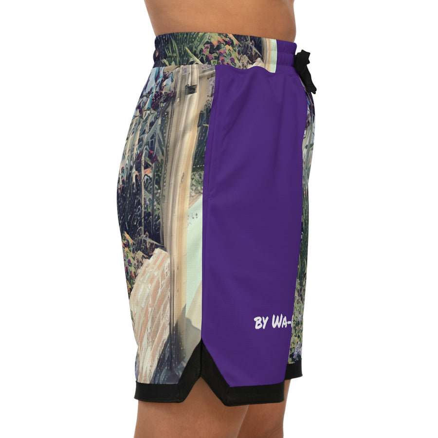 Basketball Rib Shorts (AOP)