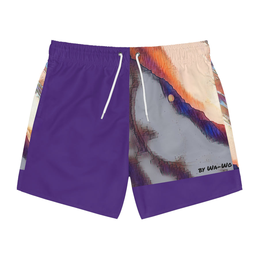 Swim Trunks (AOP) / Sunset by the Sea