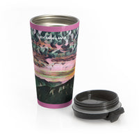 Stainless Steel Travel Mug / Cloudy Clouds