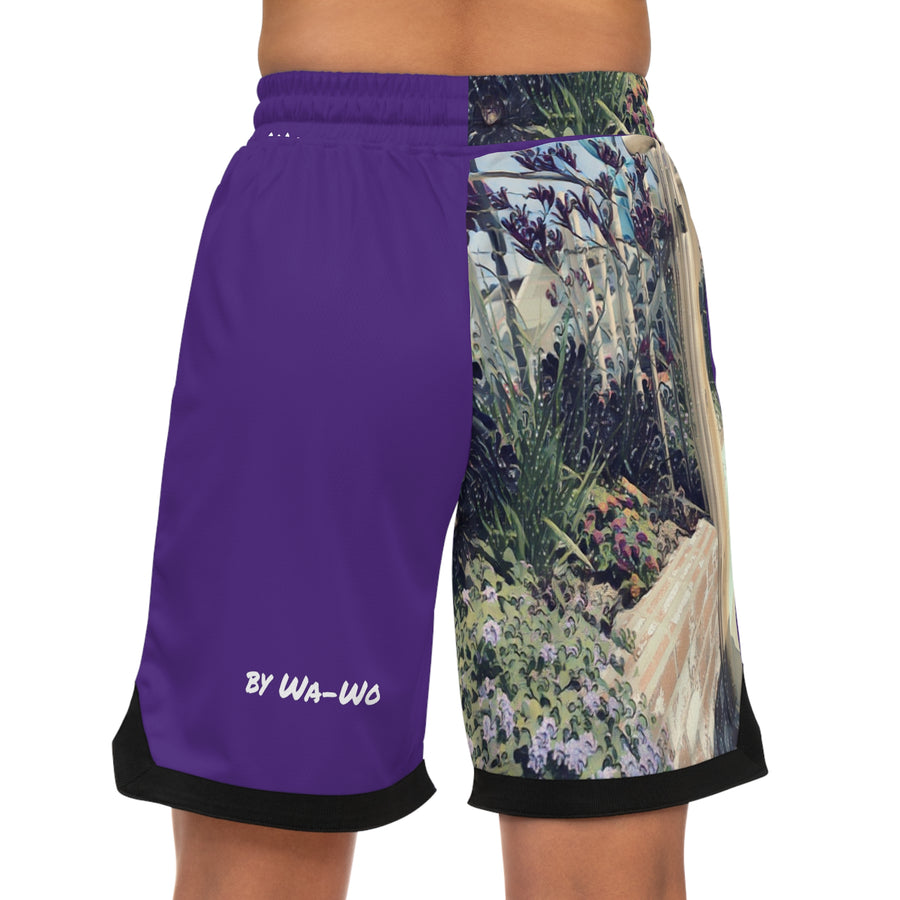 Basketball Rib Shorts (AOP)