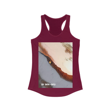 Women's Ideal Racerback Tank / Sunset by the Sea