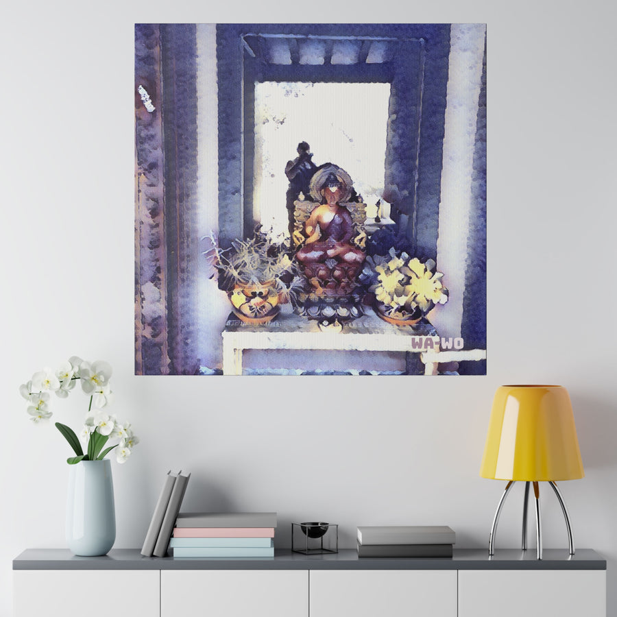 Canvas | Buddha & Mezuzah - 1