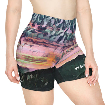 Women's Biker Shorts (AOP)