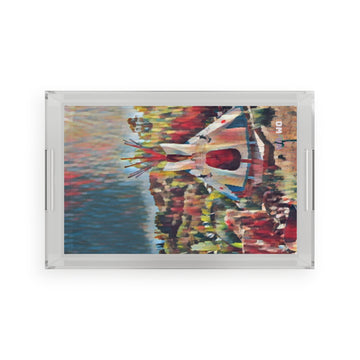 Acrylic Serving Tray | Great Spirit Abode