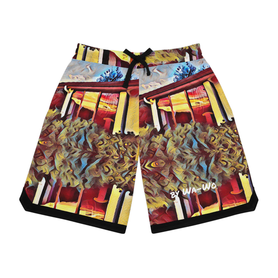 Basketball Rib Shorts (AOP)