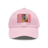 Dad Hat with Leather Patch (Rectangle)