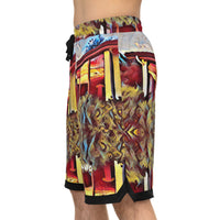 Basketball Rib Shorts (AOP)