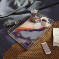 Acrylic Serving Tray | Sunset by the Sea