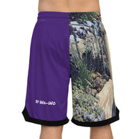 Basketball Rib Shorts (AOP)