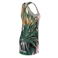 Women's Cut & Sew Racerback Dress (AOP) / Thirsty Succulents