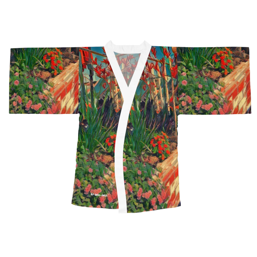 Long Sleeve Kimono Robe (AOP) / Lanroka