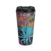 Stainless Steel Travel Mug / Thirsty Succulents