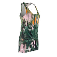 Women's Cut & Sew Racerback Dress (AOP) / Thirsty Succulents